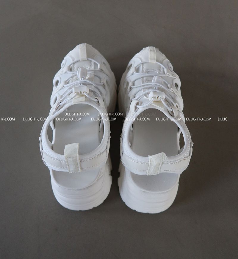 full-heeled sandal sneakers