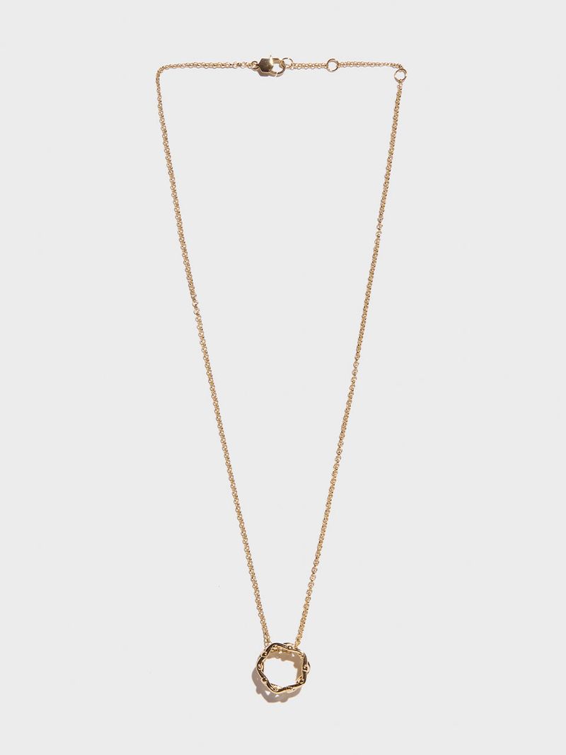 Multi Hash Tag Large Necklace (Gold)