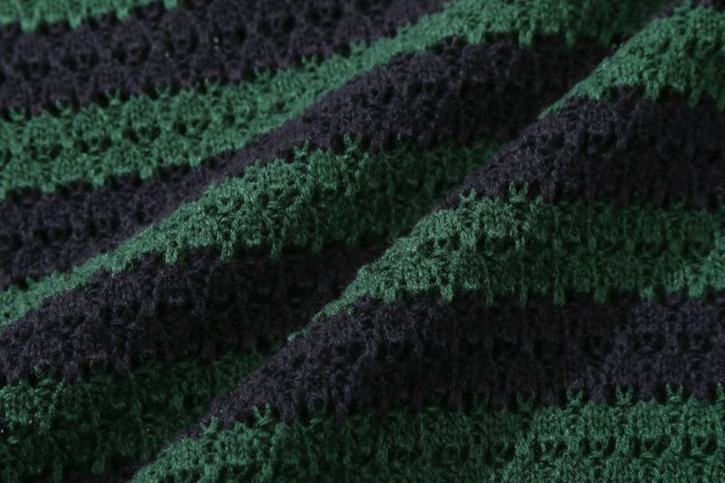 PUNCHING KNIT POLO_NAVY