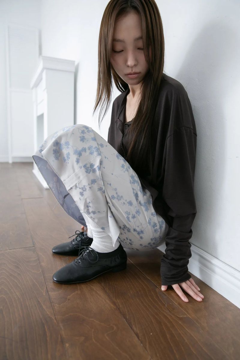 loop button over loose top(4colors)