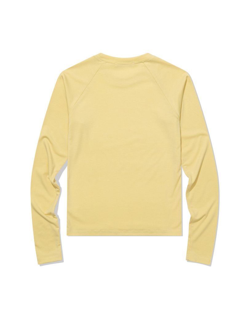STAR RAGLAN T-SHIRT(YELLOW)