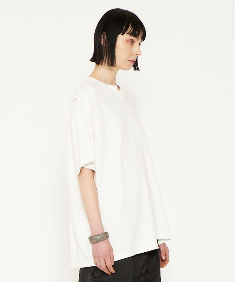 V INTERLOCK TEE