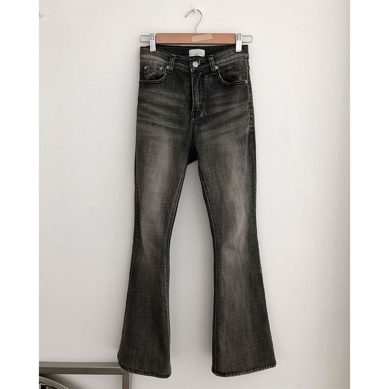 Drawing High-waist Bootscut