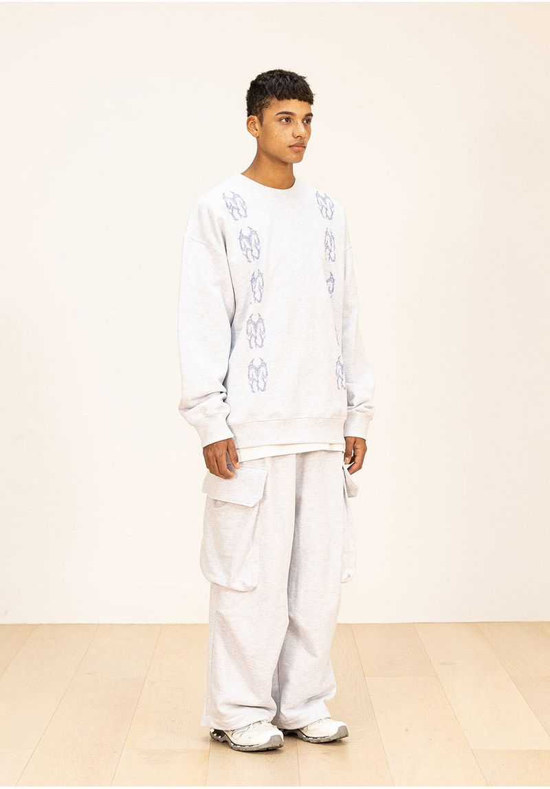 DIVISION WIDE CARGO STRING PANTS