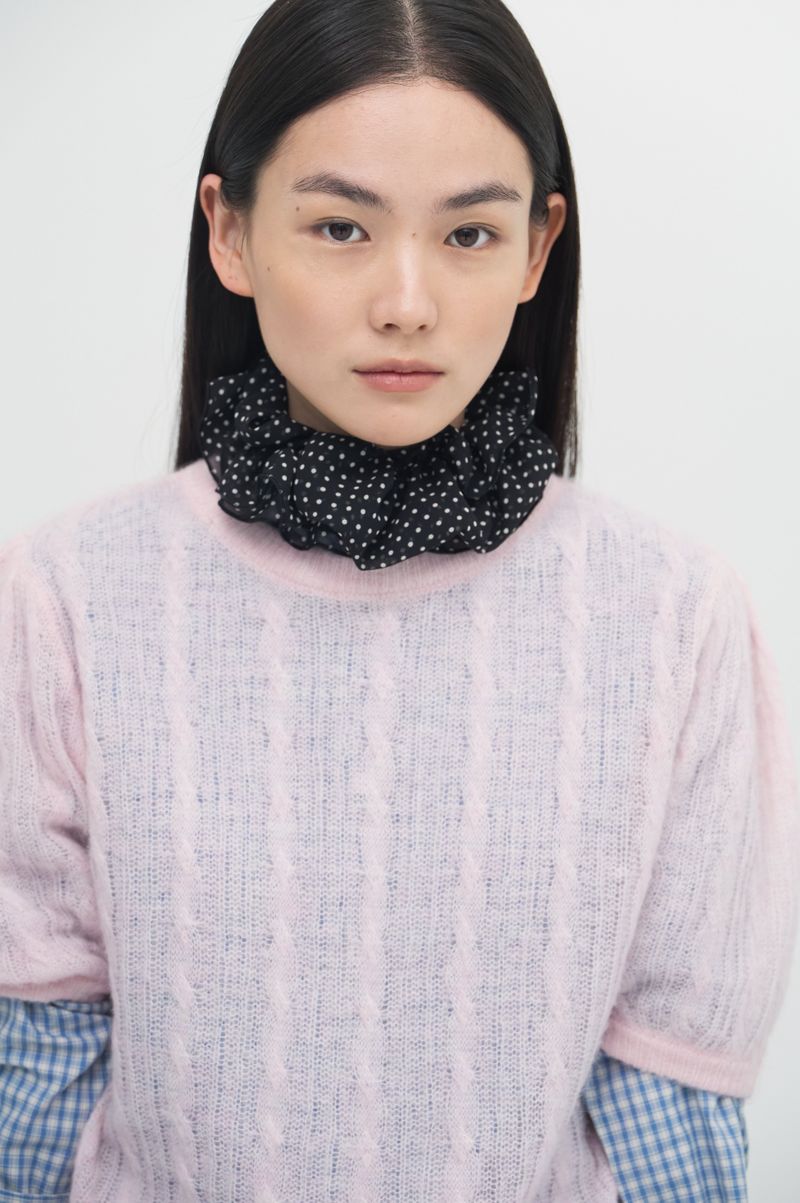 Petit Dot Nut Scarf_5colors