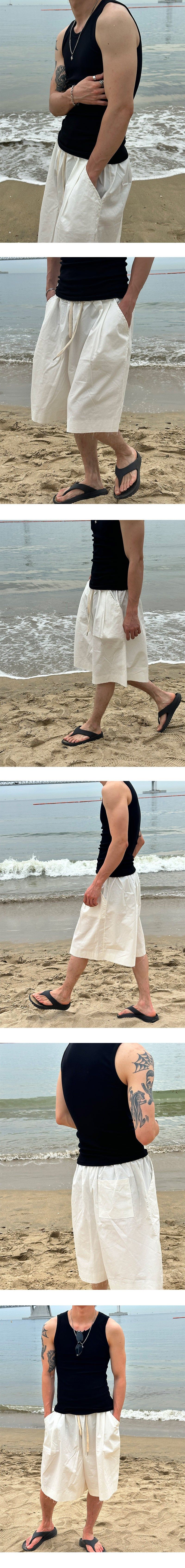 [MUSCLE FIT] Golgi basic fitting sleeveless