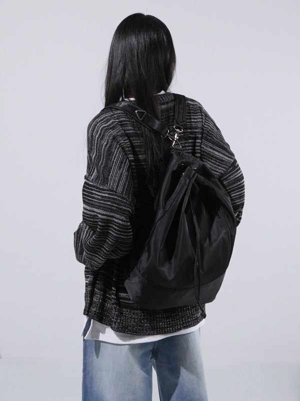 (UNISEX) Flux Lightweight Drawstring Backpack