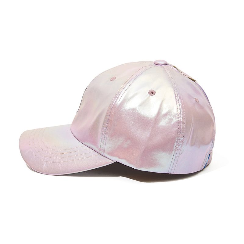 BSR2223FWCP047 GR HOLOGRAM CAP PINK