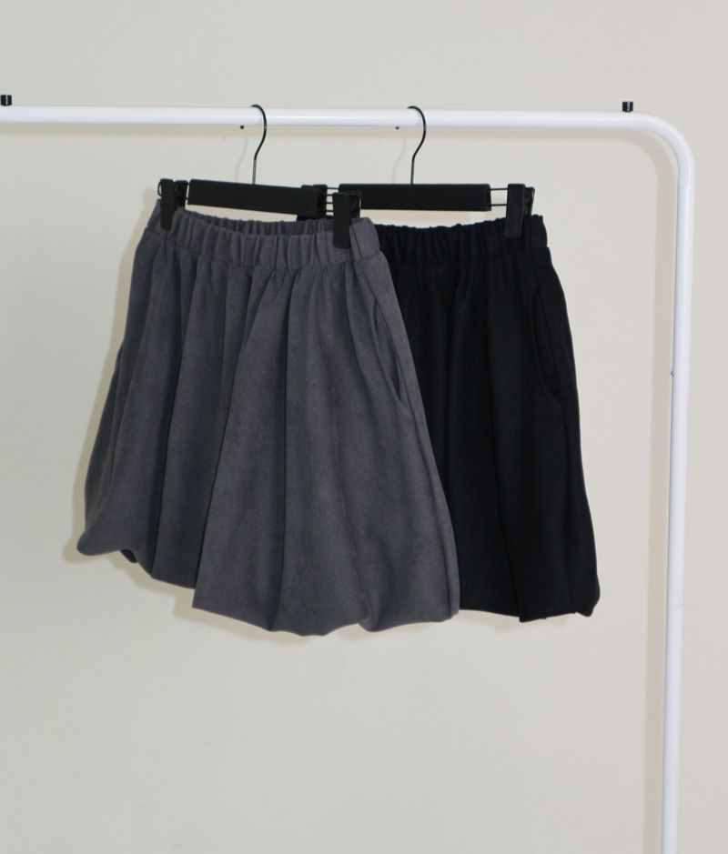 Cush Banding Pumpkin Balloon Mini Skirt