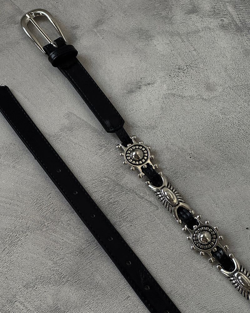 Leather Bohemian Ethnic Belt