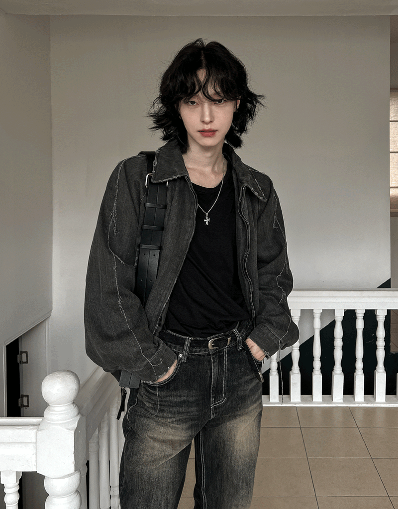 2PLAN（ツープラン）の「Dekki Pigment Blouson Jacket（Jackets/Outerwear）」