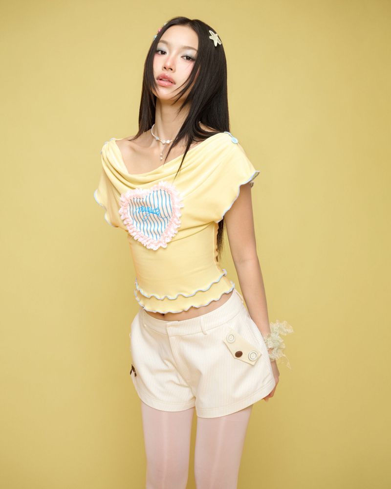 AIKURU TOP YELLOW