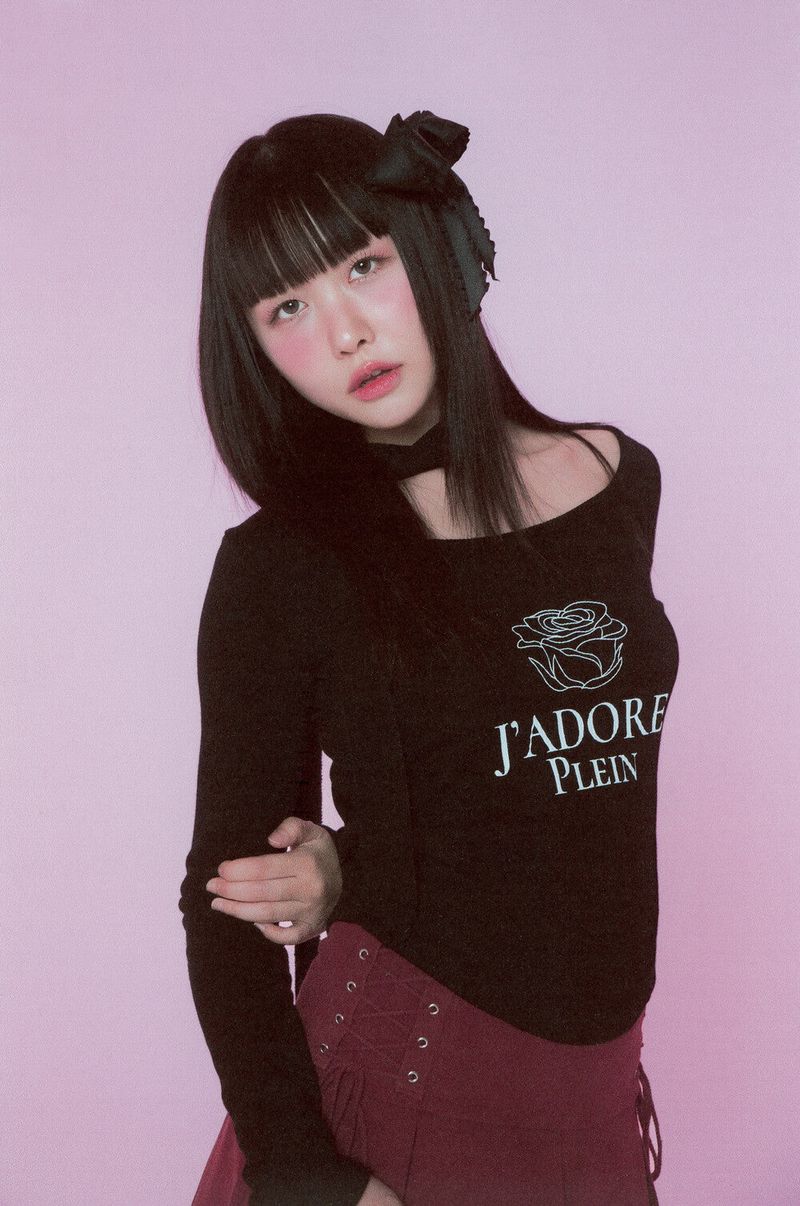 J'adore Plein Scarf T-shirts (Black)