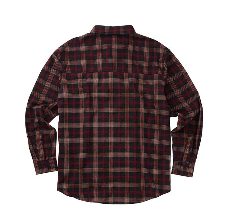 Loose-fit check shirts