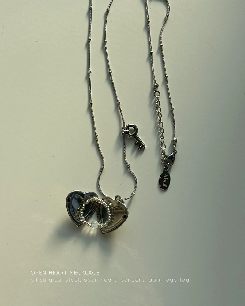 Open Heart Necklace