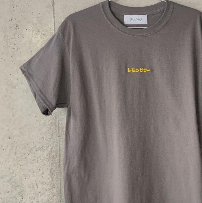 ふくだレモンサワー®刺繍T-shirt