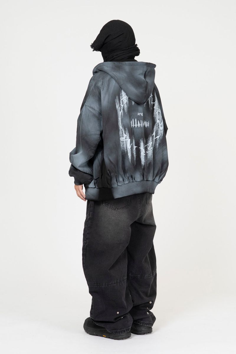 Ainzel MA-1 hooded jacket