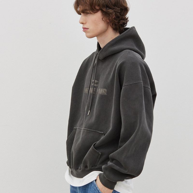 Pigment Benu Hoodie (Charcoal)
