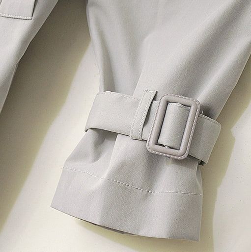 Mir Epaulet Half Trench Jacket