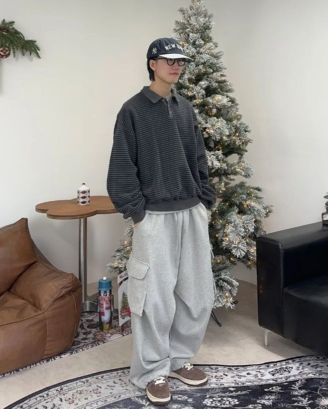 Fade Cargo Brushed Pants