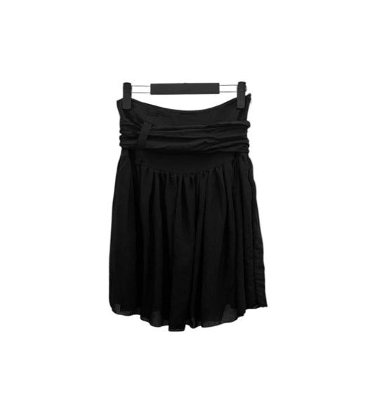Fiel Knot Flare Midi Skirt