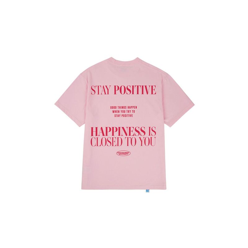 イエス? イエス! Tシャツ_ピンク