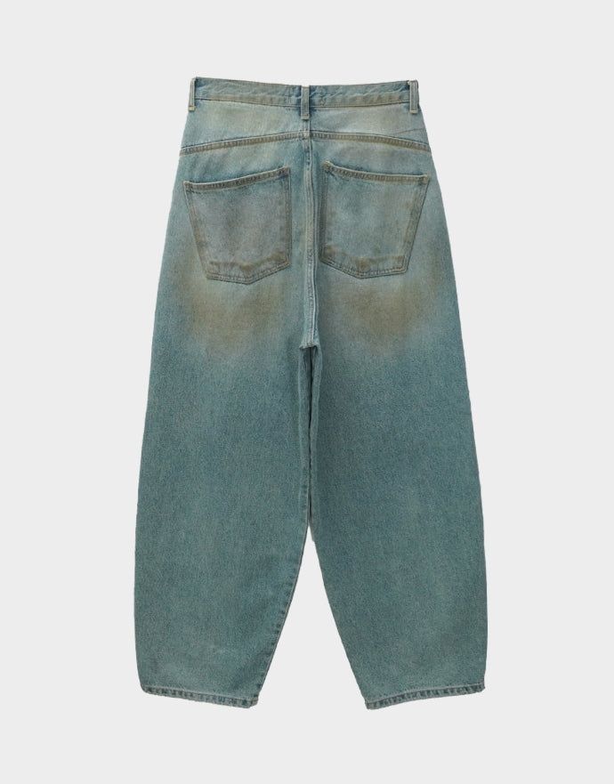Dirty damage denim pants