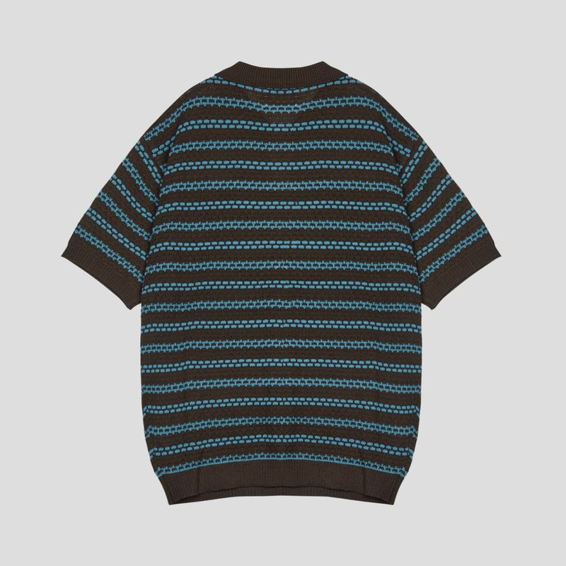 レターカラーハーフニット (3color)