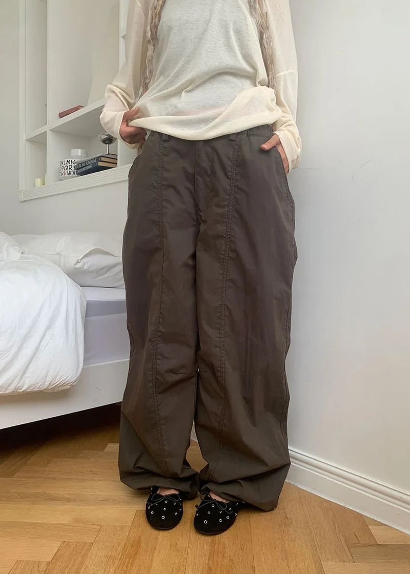 (UNISEX) PEACH WASHING BALLOON PANTS (3color)