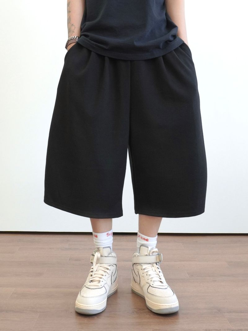 Double Cream 7-quarter Bermuda Pants 5C