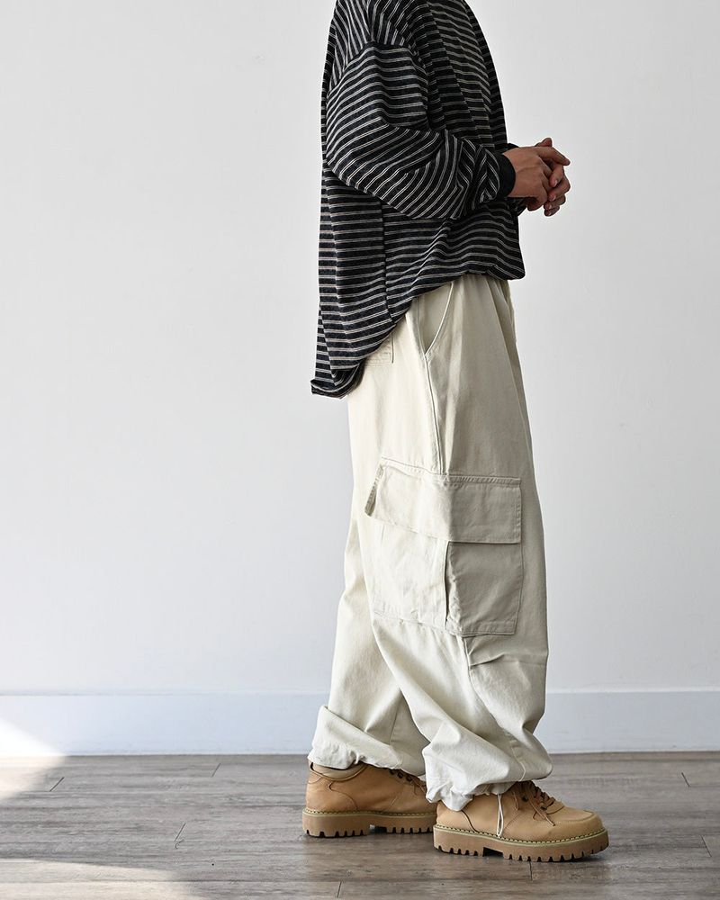 SPM PEACH COTTON CARGO PANTS