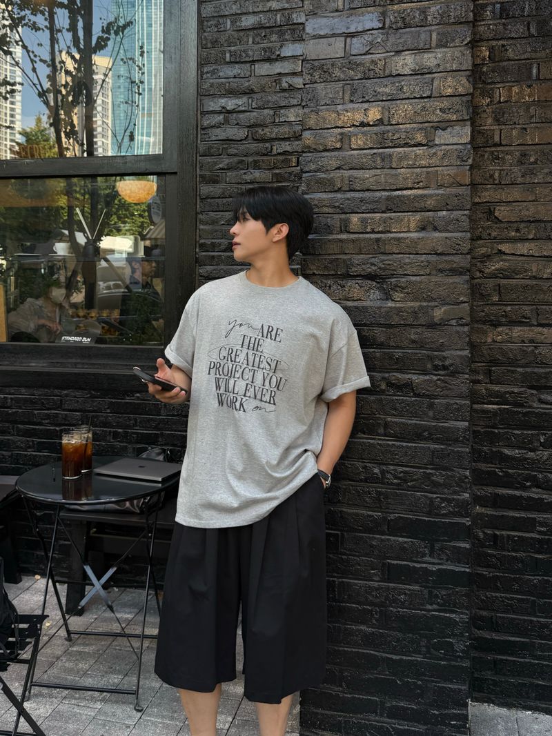 Os crush two-tuck bermuda pants