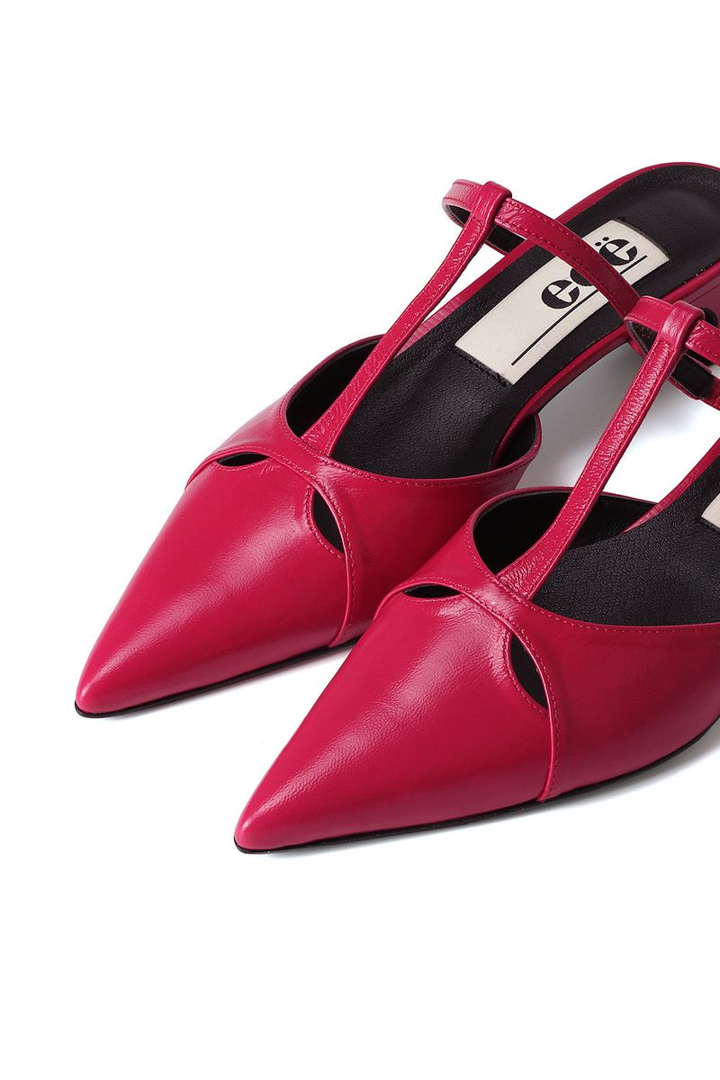 LIZ CUT-OUT STILETTO HEEL_3COLORS