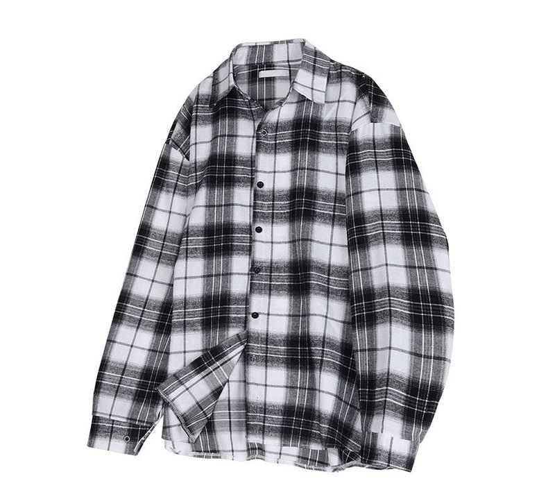 Lue Loose Fit Checkered Shirt