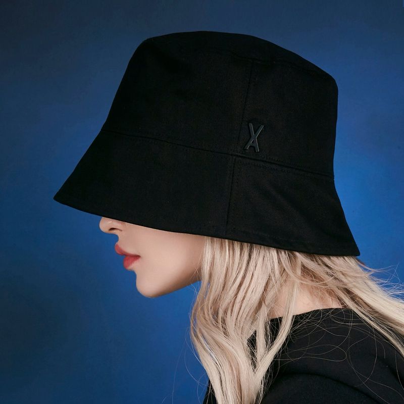VARZAR（バザール）の「Stud drop over fit bucket hat BLACK（Hats）」