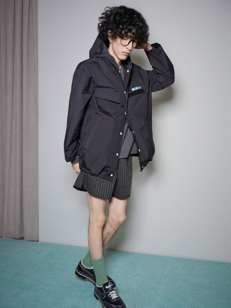 Hooded Windbreaker