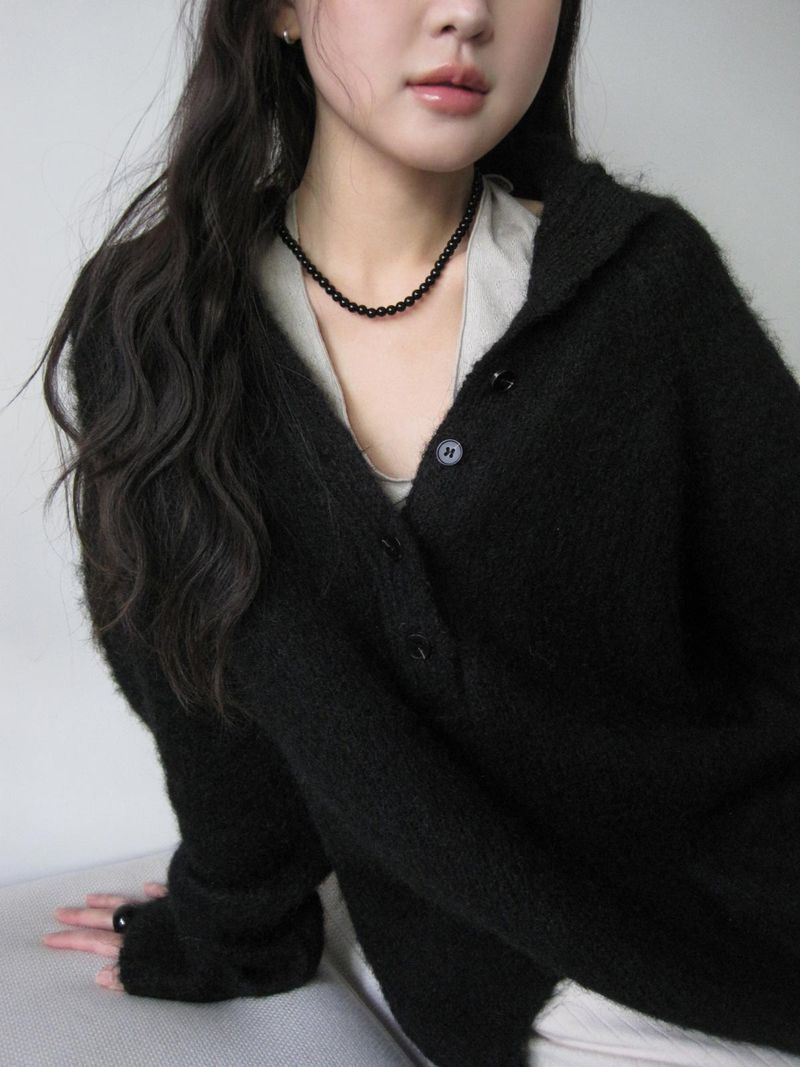 [925 Silver] Onyx Necklace (3 size)
