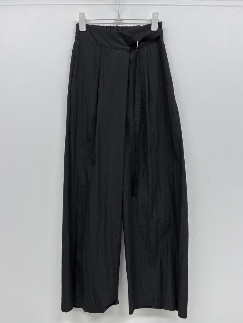 Raschel Nylon Wrap Wide Pants