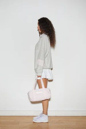 Terry block sweatshirt