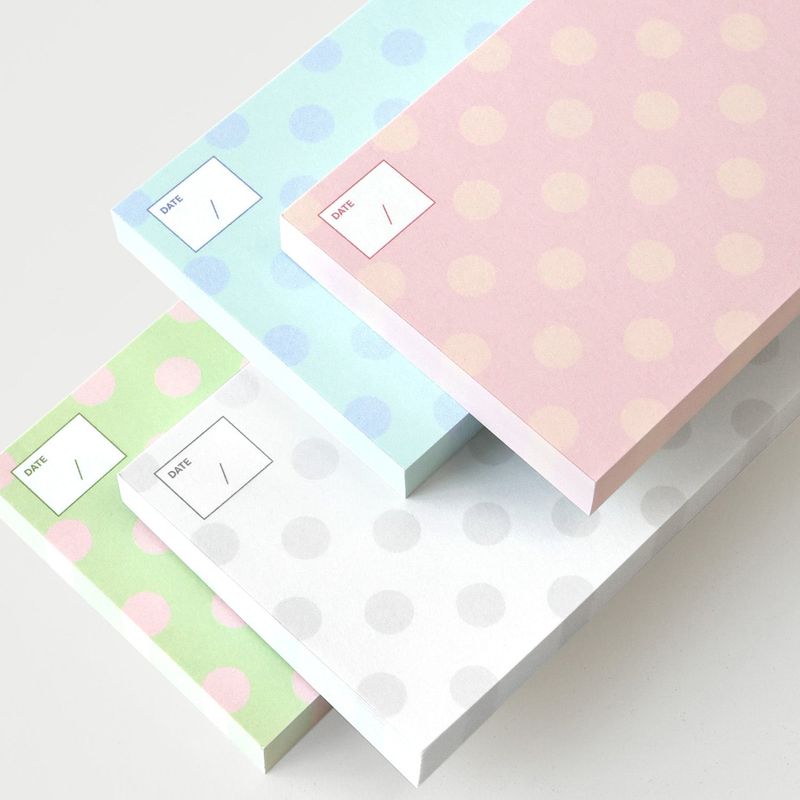 oab dot memo set / 4 pieces