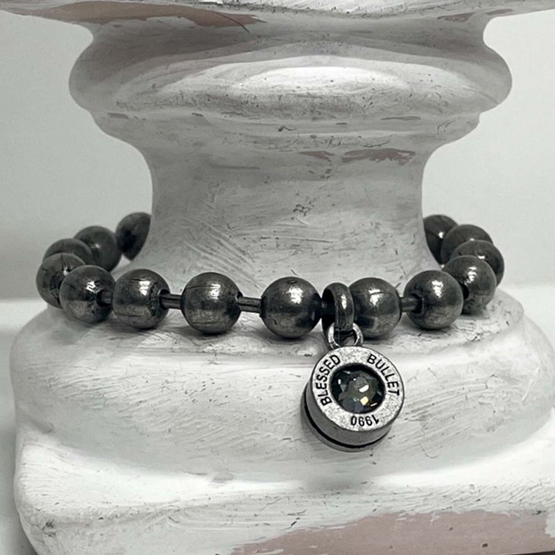 BLESSED BULLET（ブレスドブレット）の「9mm ball chain bulletback bracelet（Accessories）」