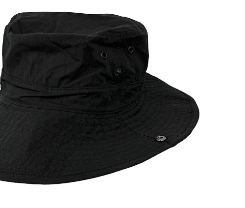 Plain Nylon Safari Bucket Hat