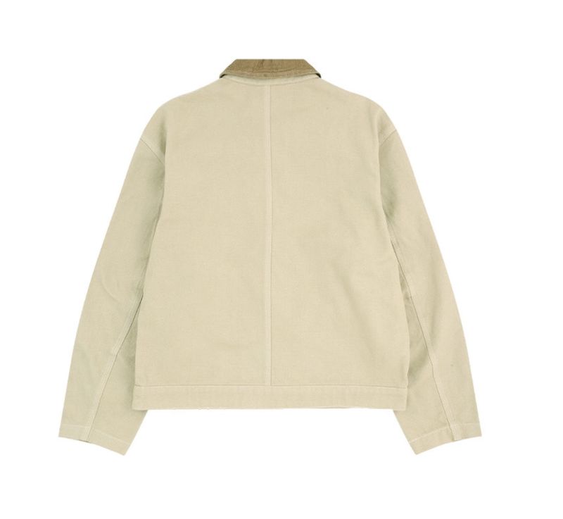 C WASHED WORK JACKET_BEIGE
