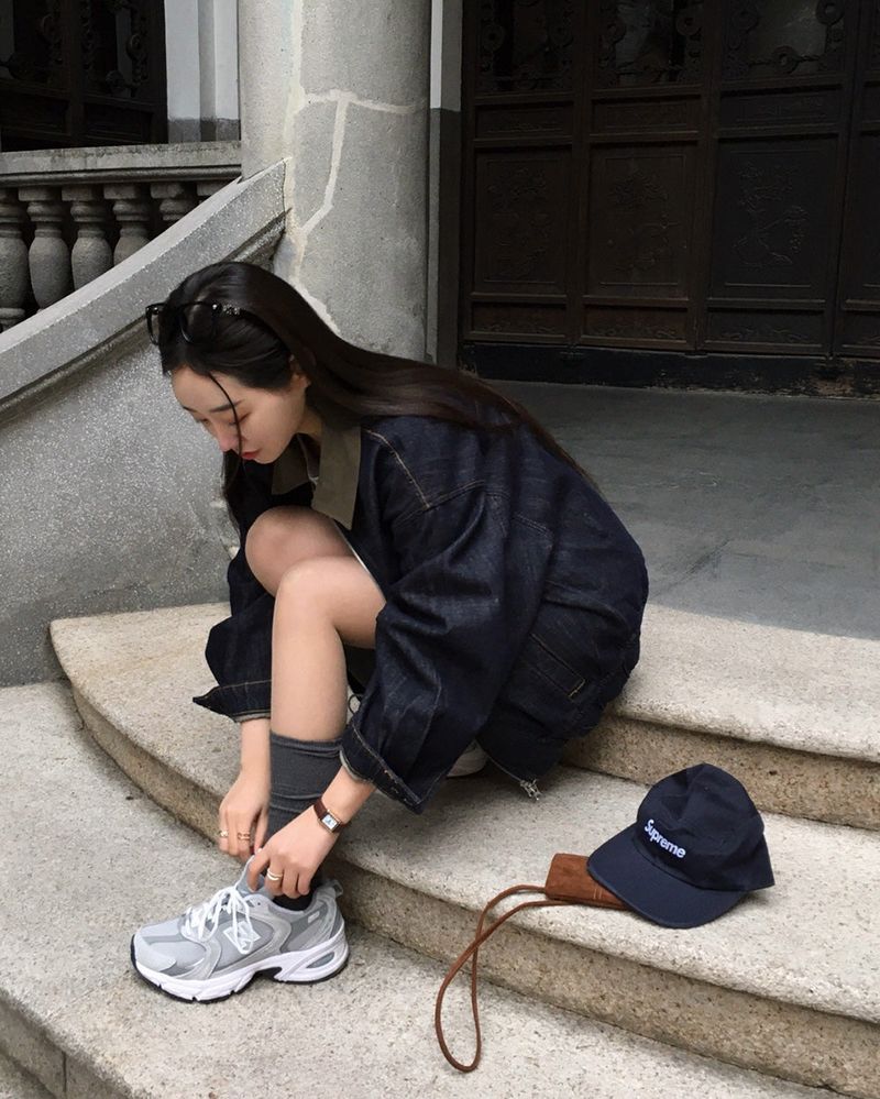 [Bellide made] Peter Overfit Denim Colored Blouson