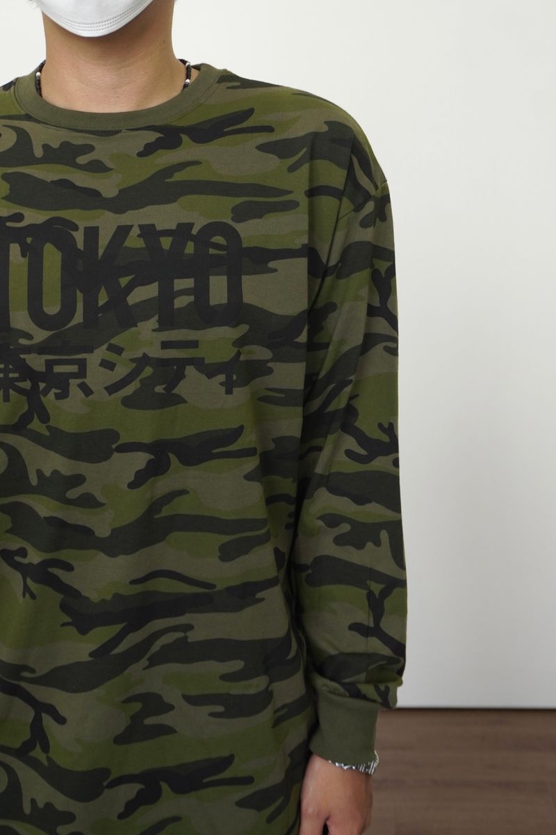 TOKYO Camouflage Long Sleeve 2C
