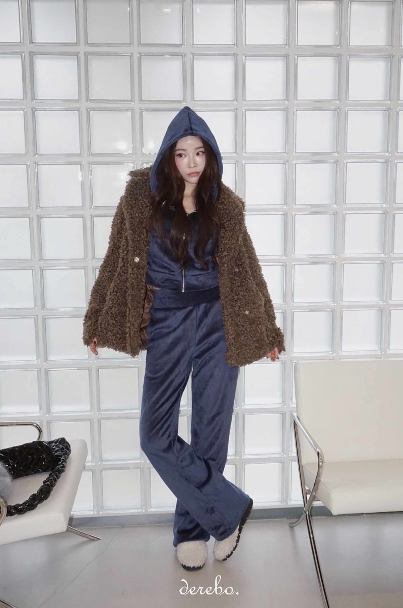 Velvet Winter Hooded Training Set