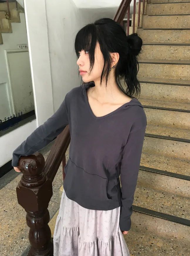 BAON（バオン）の「26FW★ [BAONHAUS] Toel Layered Hoodie（Tops）」