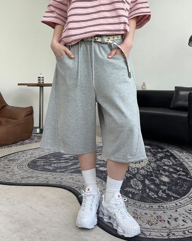 Medi Curve Sweat Bermuda Pants
