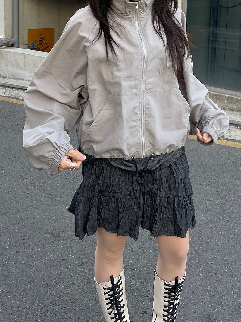 Spring Volume Windbreaker