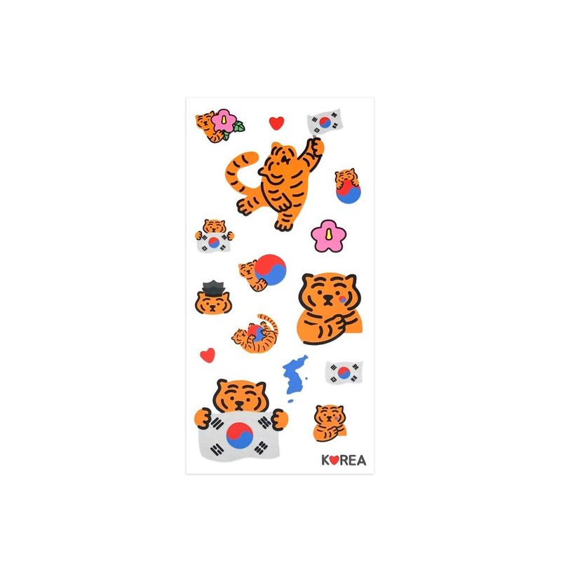 MUZIKTIGER(ムジークタイガー)の「I LOVE KOREA TIGER MIX STICKERS(Smartphone Accessories)」